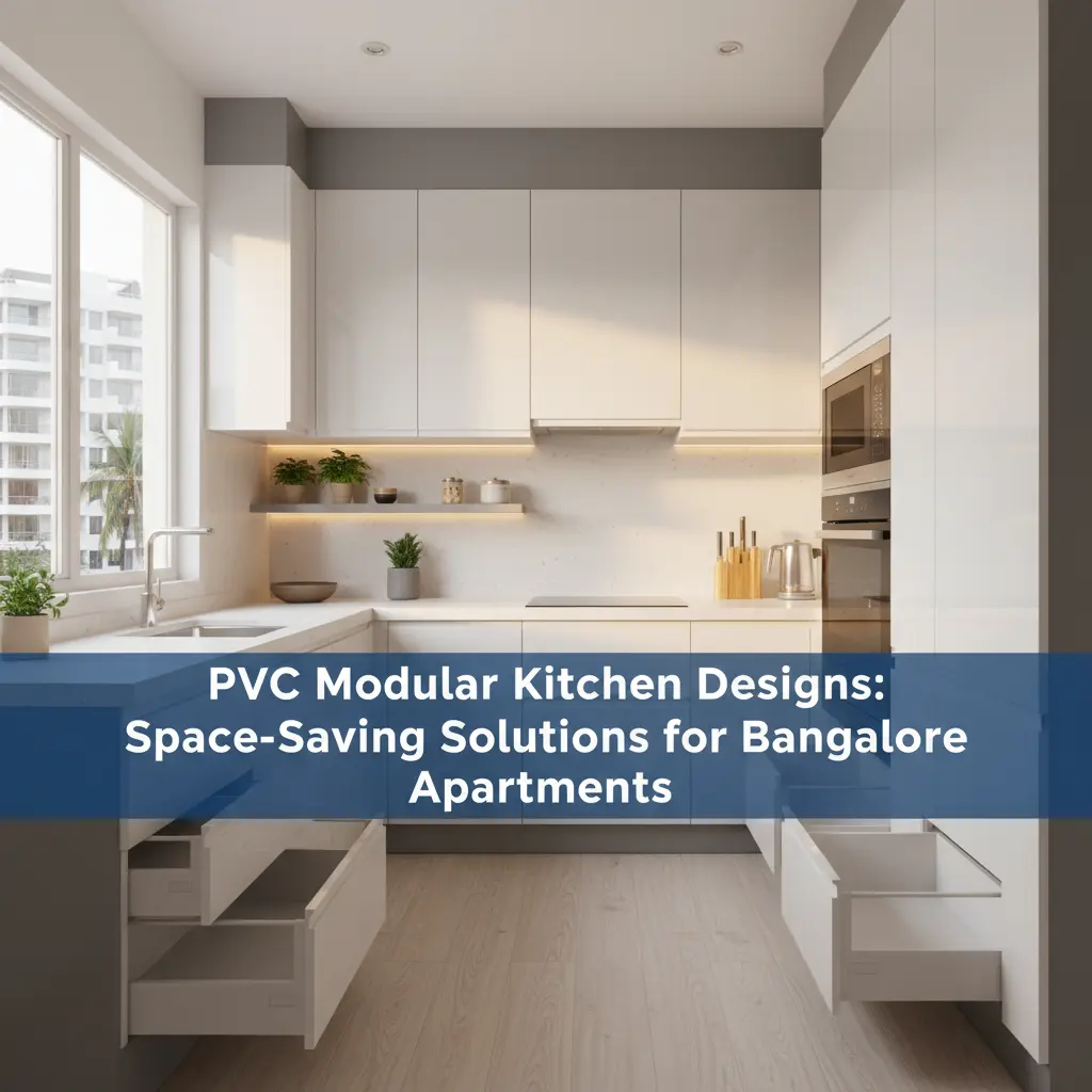 PVC Modular Kitchen Designs for Bangalore Apartments
