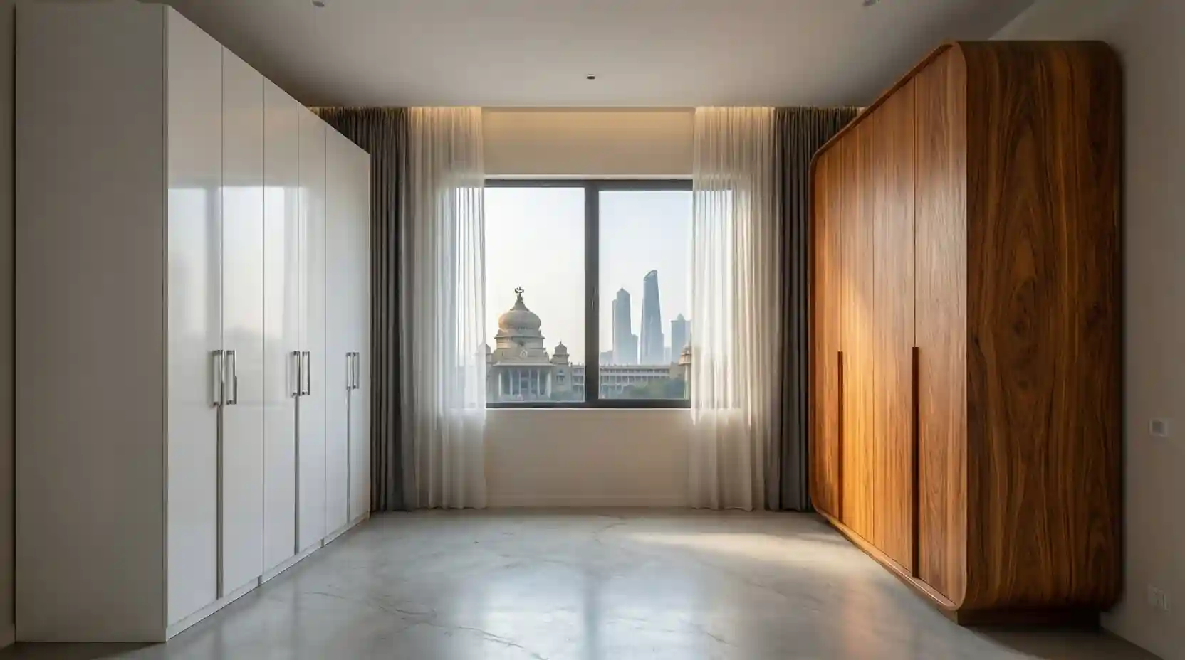 UPVC vs Wooden Wardrobes